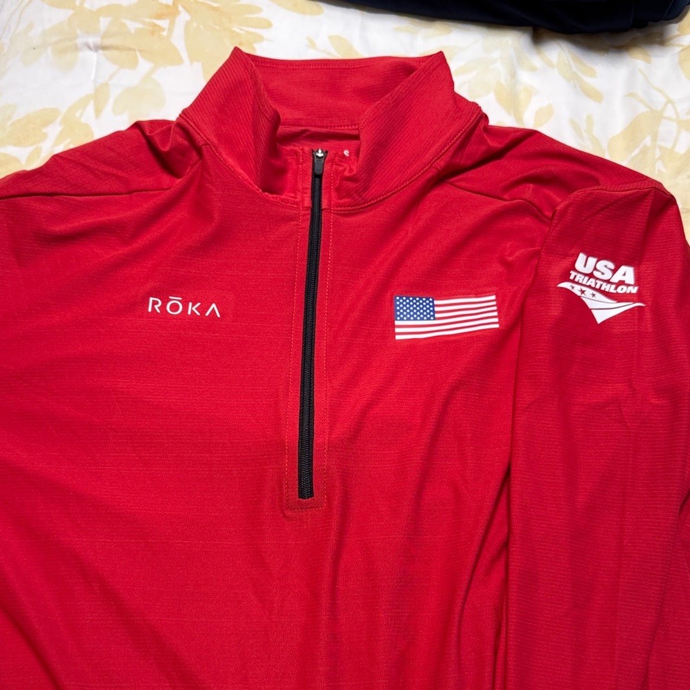 Men’s USA Triathlon Quarter Zip